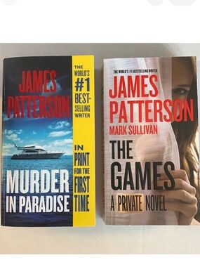 set of 2 James Patterson 4 novels